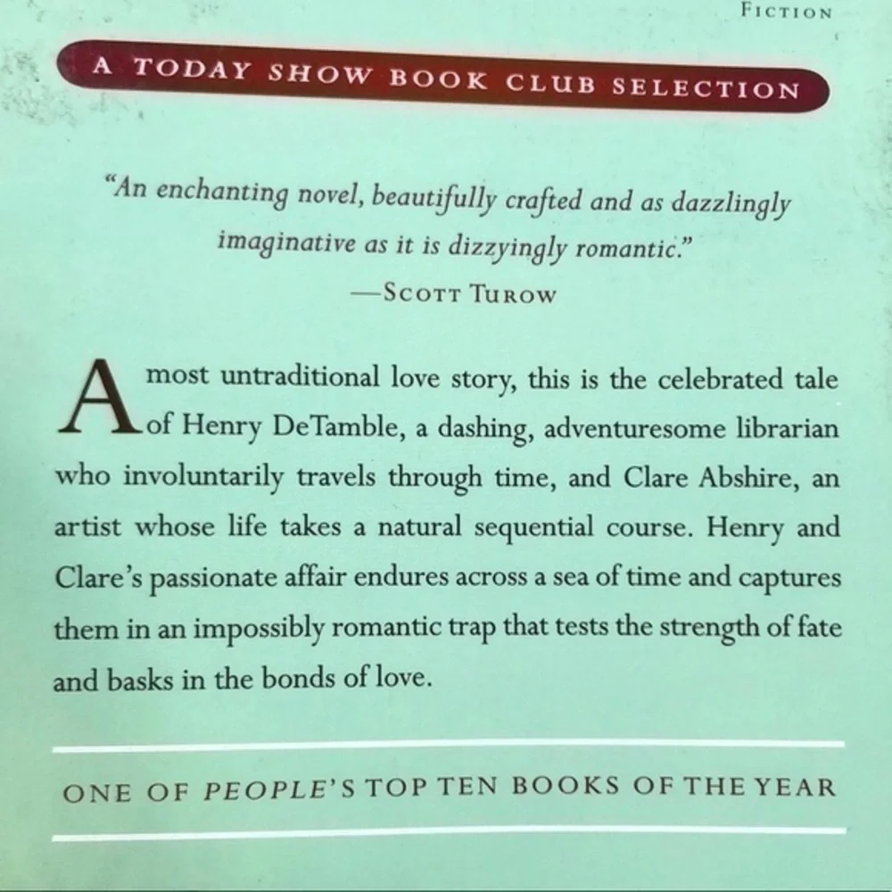 Audrey Niffenegger The Time Travelers Wife